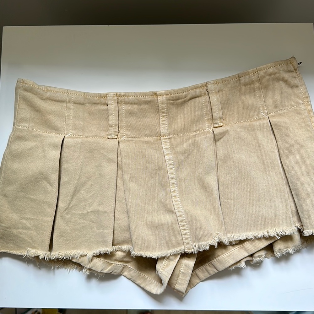 free people micro mini skirt